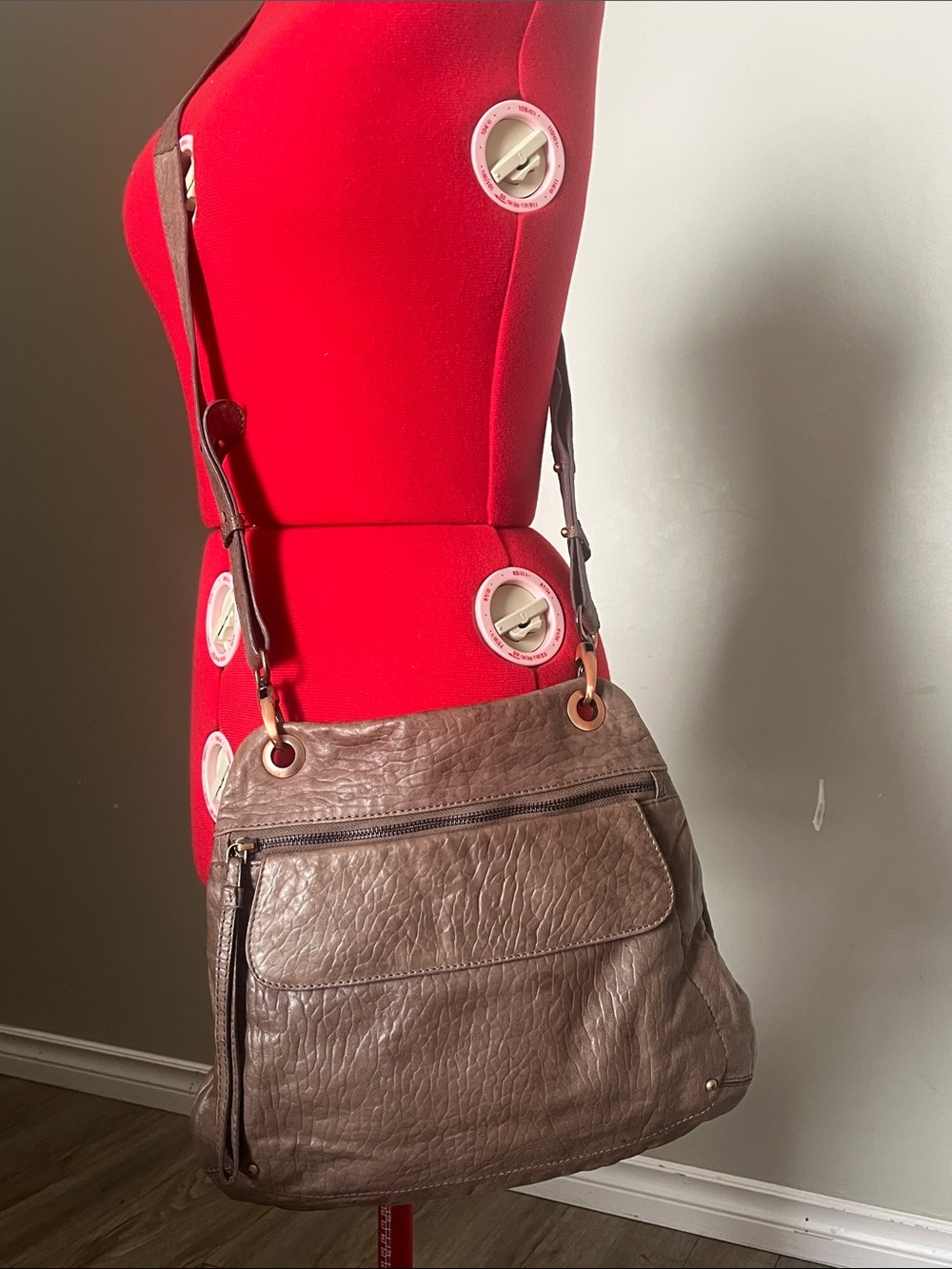 Everyday Brown Leather Shoulder Bag